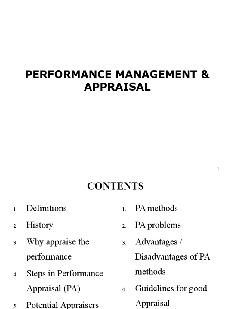 Performance Appraisal | PDF | Performance Appraisal | Goal