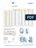 Adsorption Dryer HRS: Technical Data