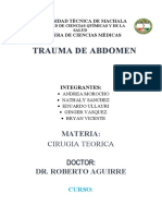 Trauma de Abdomen