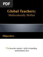 Global Teachers:: Multiculturally Skilled