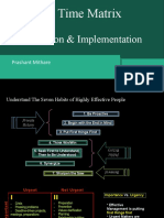 Time Matrix To Influence