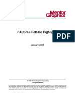 PADS 9.3 Release Highlights: January 2011