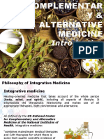 Integrative Medicine Introduction