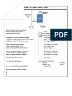 Boiler System Survey Sheet Complete PDF