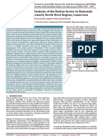 Socio Economic Analysis of The Rattan Sector in Bamenda II Municipal Council, North West Region, Cameroon