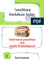 Penelitian Tindakan Kelas Instrumen Dan Media