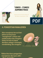 Fungsi-Fungsi Administrasi PDF