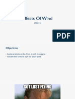 Effects of Wind Navigation