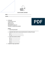 Distance Learning Maths Activity