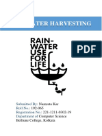 Harvesting Rain for the Future