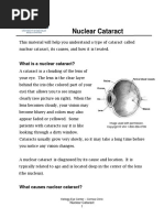 Nuclear Sclerosis Cataract Grading Guide | PDF