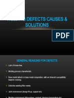 Welding Defects Causes & Solutions