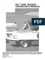 Campey Dakota Turf Tender Operators Manual 2006a PDF