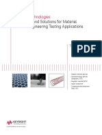 Challenges and Solutions For Material Science/Engineering Testing Applications