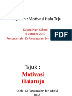 Slide Motivasi and Halatuju