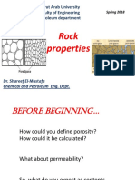 Introduction To Reservoir Rock Properties