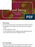 Word Stress