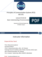 Lecture 01 & 02- Basic Understanding of Communication Systems