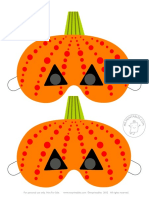 Mrprintables Printable Mask Halloween Pumpkin PDF