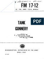 FM 17-12 Tank Gunnery 1961