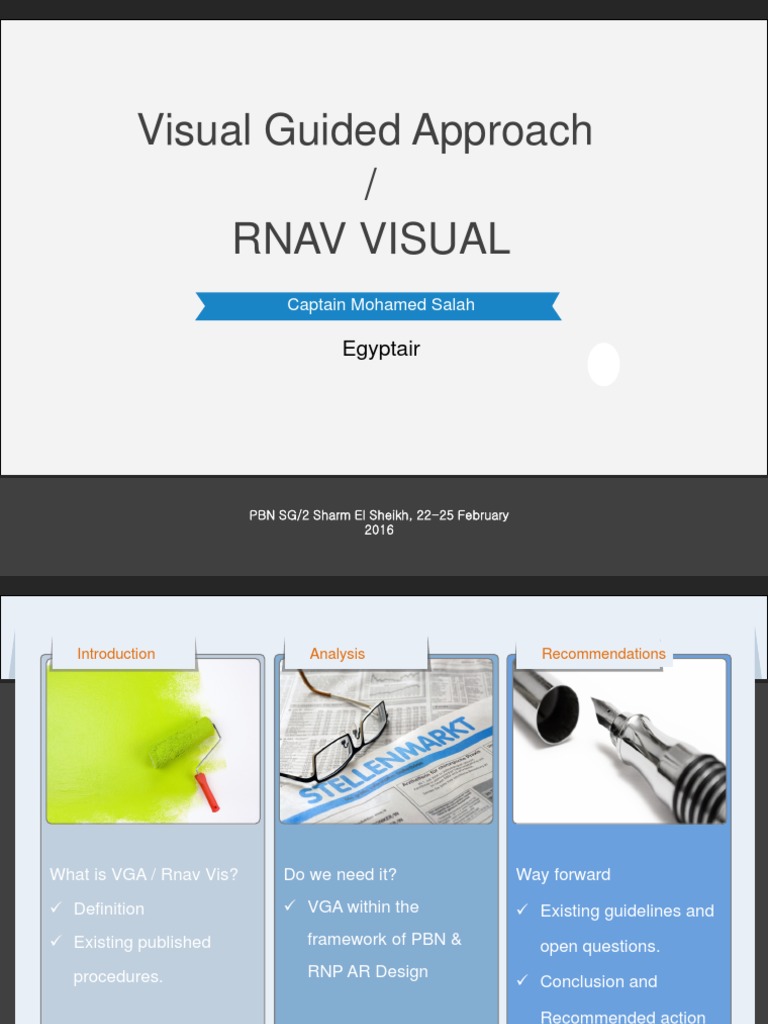 RNAV Visual Approach Procedures Overview | PDF | Instrument Flight ...