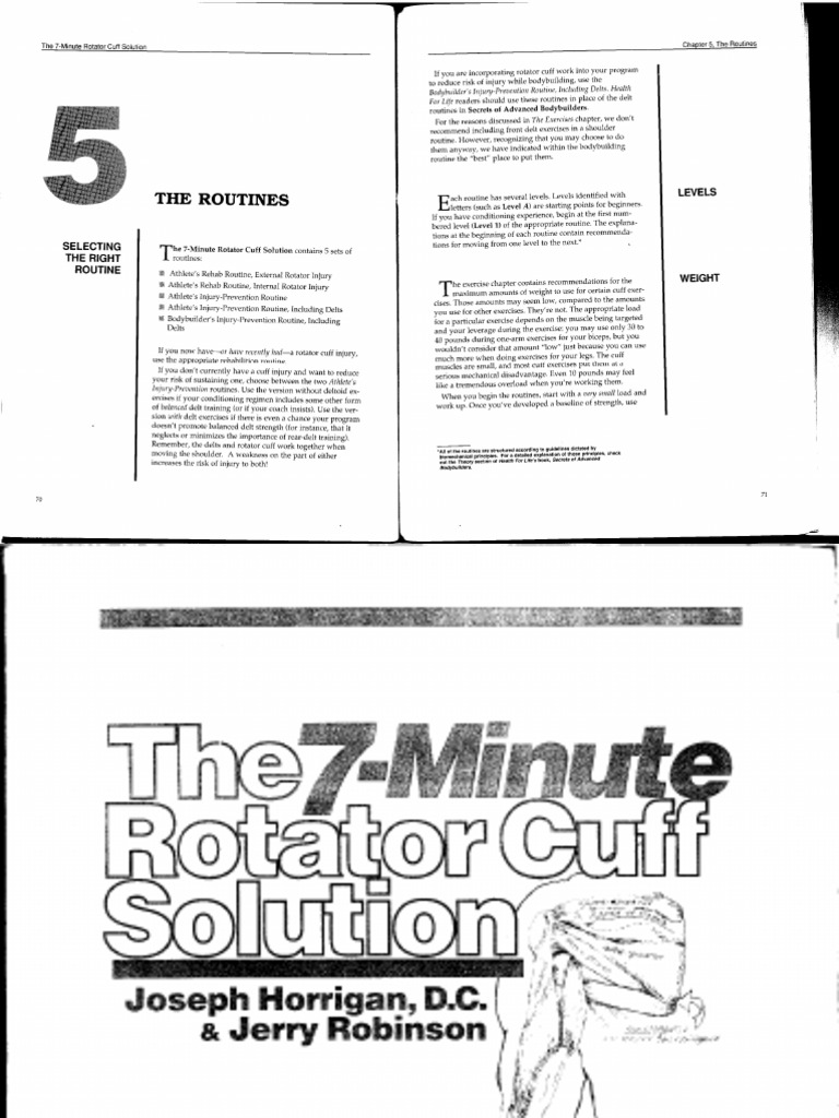 7 minute rotator cuff solution