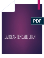 Laporan Pendahuluan