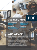 GEP JD - Business Analyst TSO - CET PDF