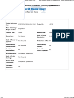 DAE E-Tenders - Public Tenders - Offline Tenders - Online Tenders - Department of Atomic Energy