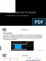 Semana 2 - Propiedades de Los Fluidos - Problemas Clase