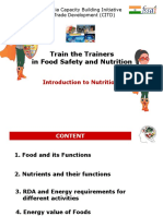 5.introduction To Nutrition PDF