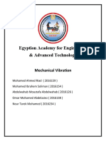 Mechanical Vibration Project