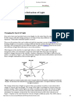 Reading On Refraction PDF
