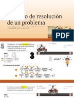 Resolución de Un Problema de MRUV