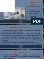 Pruebas descriptivas