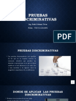 Pruebas Discriminativas