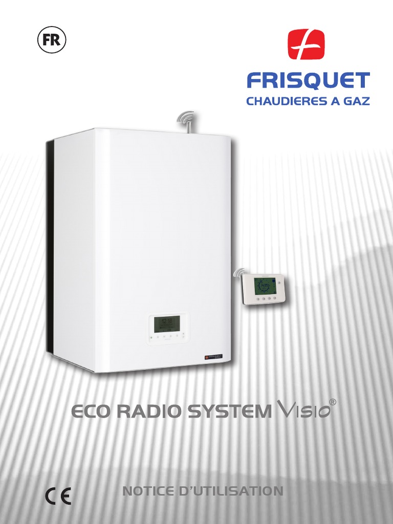 Notice Thermostat Frisquet Eco Radio System Visio Notice D'Utilisation: C:92/M:70/J:5/N:0 C:0/M:100/J:100/N:0 | PDF |  Chaudière | Kilowatt heure