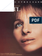 YENTL - Songbook - 79 Pag