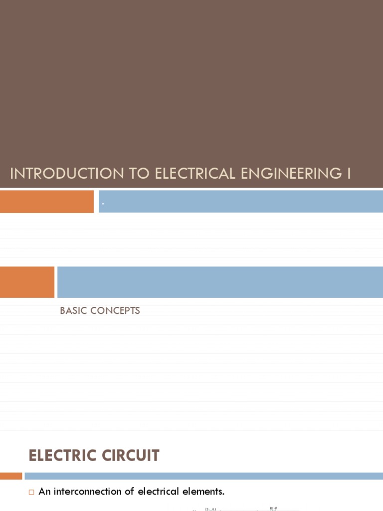 INTRODUCTION TO ELECTRICAL ENGINEERING 1 (Final Term) | PDF | Electric ...