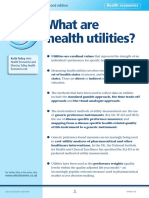 What Are Health Utilities?: Supported by Sanofi-Aventis