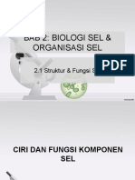 Biologi SPM Tingkatan 4 Bab 2.1 Struktur Dan Fungsi Sel
