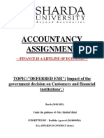Accountancy Assignment