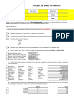 Prueba Excel Intermedio