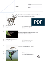 Penyesuaian Diri Makhluk Hidup Terhadap Lingkungan - Print - Quizizz-Dikonversi