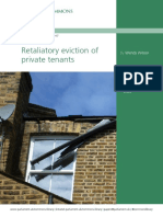 Retaliatory Eviction of Private Tenants