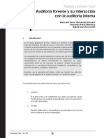 Auditoria Forense y Auditoria Interna Consultorio Fiscal