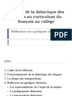 Relexion Curriculum