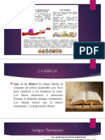 Partes de La Biblia