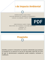 Evaluación de Impacto Ambiental