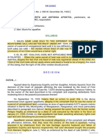 Petitioners Vs Vs Respondent Agustin U. Cruz C. Navi. Busto: en Banc